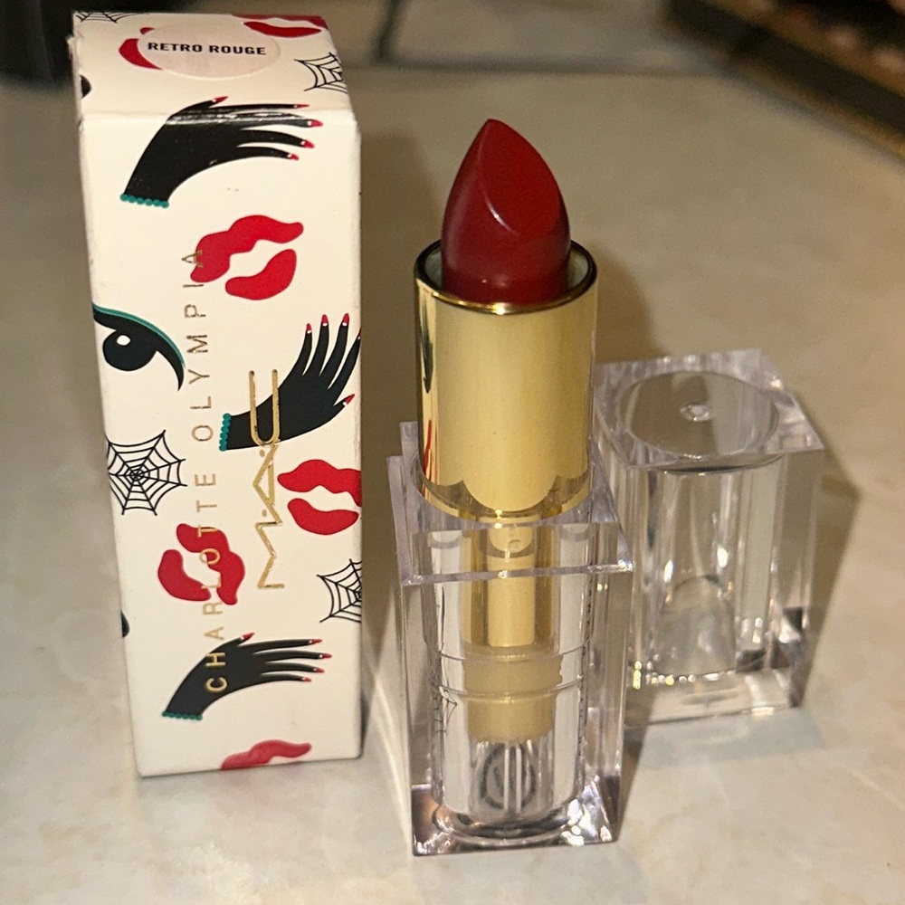 M.A.C Charlotte Olympia Retro Rouge matte lipstick